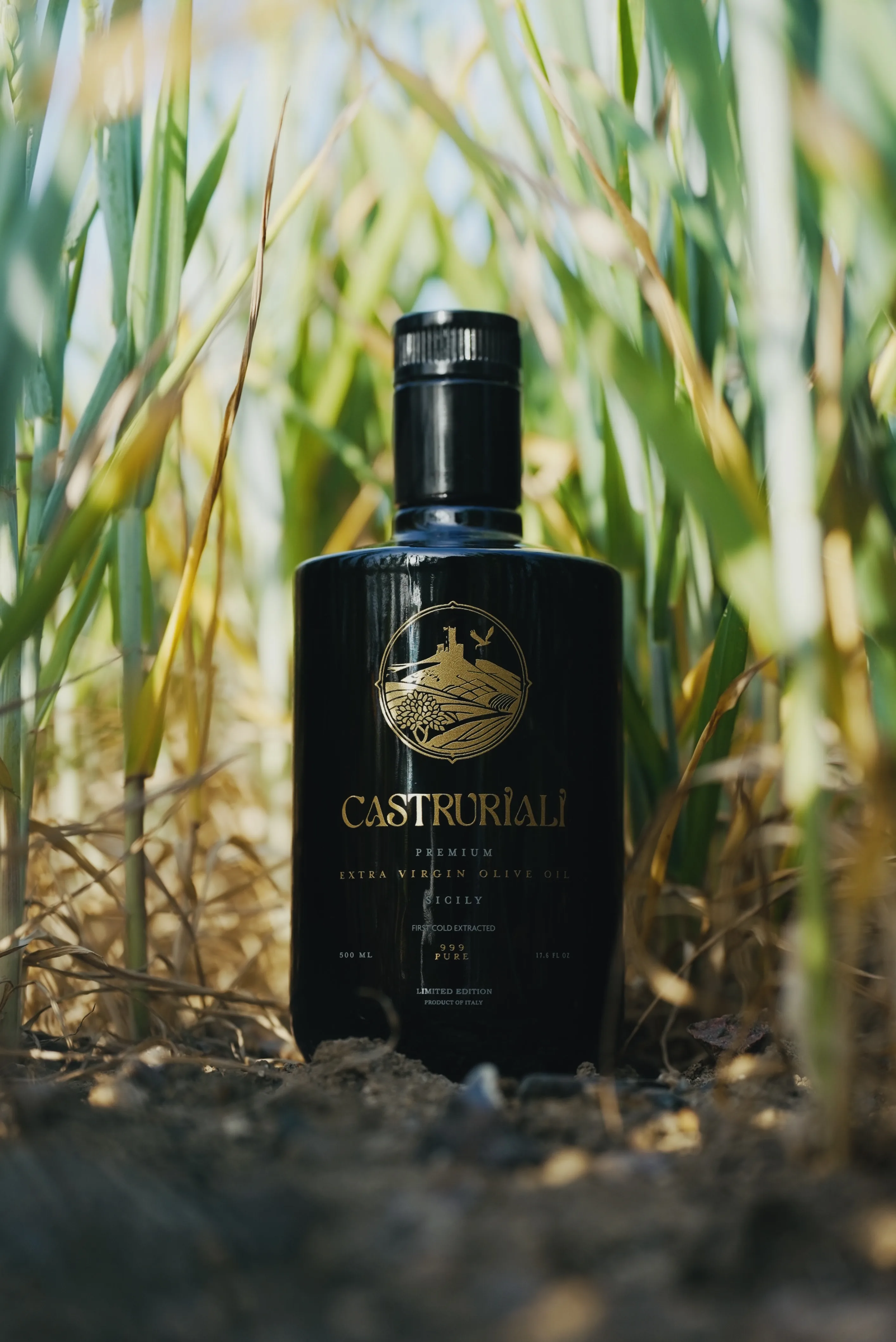 Castruriali 500 ml in the Sicilian fields